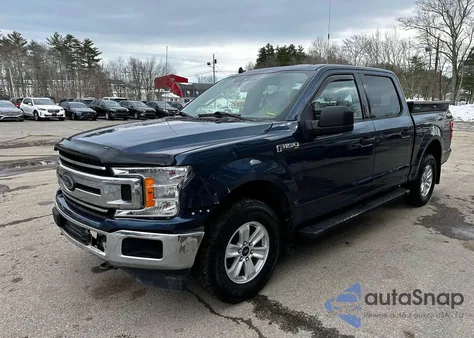 2019 Ford F150 Supercrew from USA, damaged, VIN 1FTEW1E57KFA65684